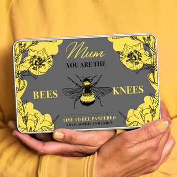 Personalised Bees Knees Relaxation Gift Set For Mum, 3 of 4