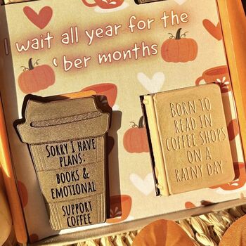 Cosy Season Book Club Autumn Wax Melt Gift Box, 2 of 4