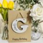 Personalised Gramps Birthday Card G Letter Keepsake, thumbnail 3 of 5