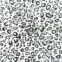 Organic Bamboo And Cotton Baby Muslin, Leopard Print, thumbnail 2 of 2