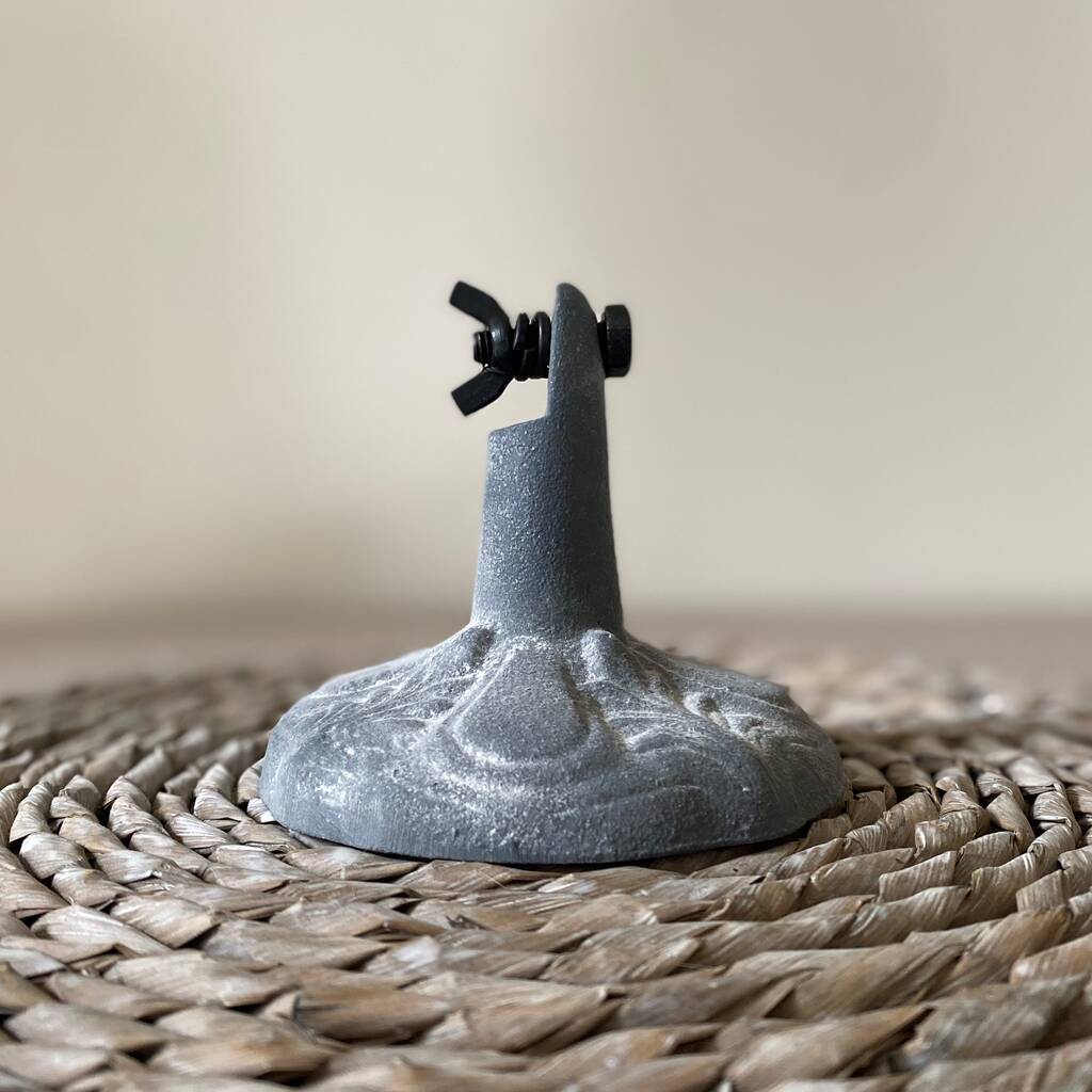 Cast Iron Recipe Book Stand In Grey By Garden Selections