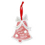 Personalised Jingle All The Way Bell Metal Decoration, thumbnail 2 of 3