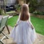 Mary Jane In Grey Flower Girl ~ Lilly + Bo Collection, thumbnail 5 of 9