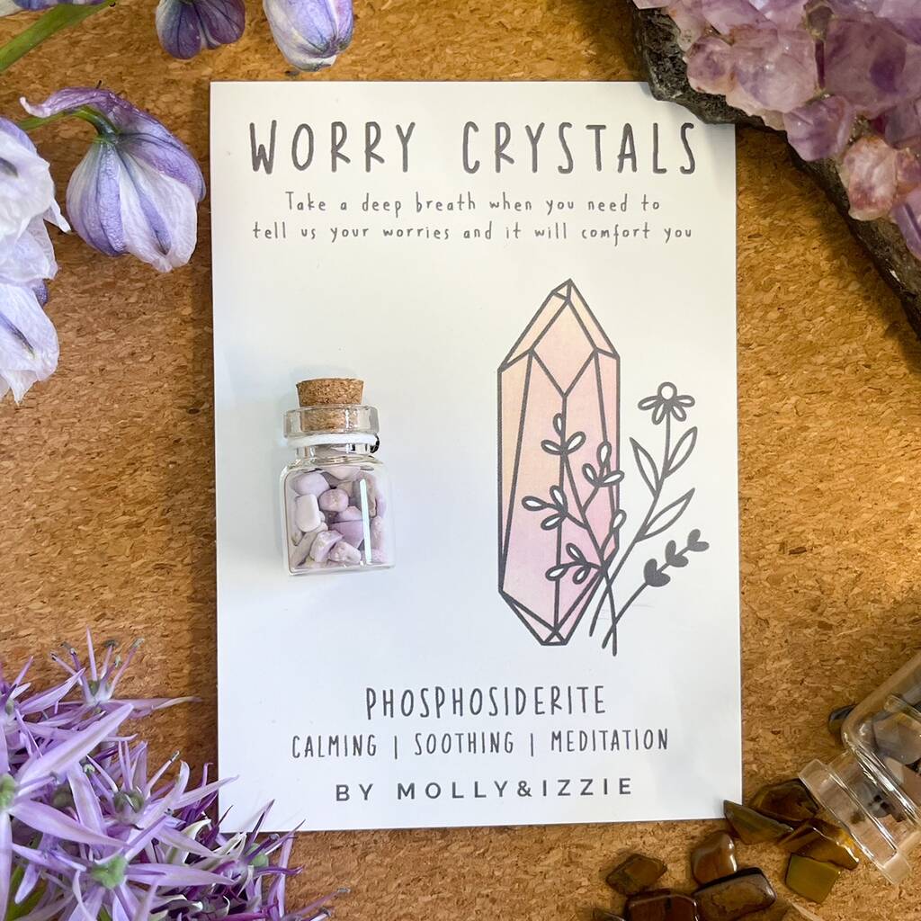 Worry Crystals Phosphosiderite