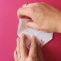 Digital Download Valentine Origami Fortune Teller Card, thumbnail 5 of 10