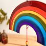 Rainbow And Heart Stained Glass Effect Sun Catcher, thumbnail 5 of 10