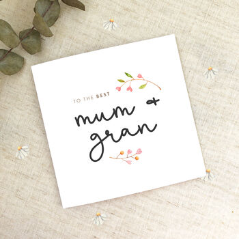 Mum And Grandama Mother's Day Card, 6 of 10