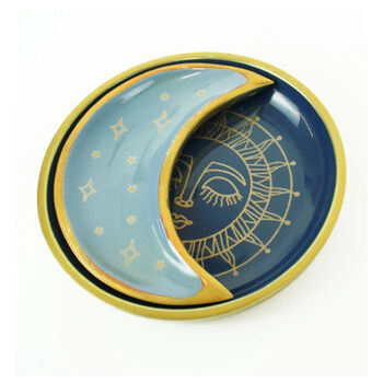 Celestial Moon And Sun Trinket Dish Set, 6 of 11