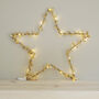 Metallic Leaf Star Light, thumbnail 2 of 8