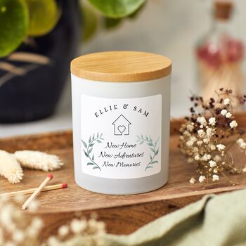 First Home Housewarming Candle Gift For Couple, New Home Gift Set, 4 of 10