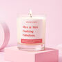 Funny Wedding Gift Soy Wax Candle Mrs And Mrs Fabulous, thumbnail 1 of 3