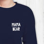 Mama Bear Ladies Sweatshirt, thumbnail 2 of 5