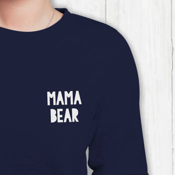 Mama Bear Ladies Sweatshirt, 2 of 5