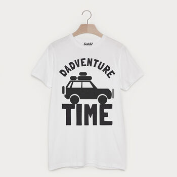 Dadventure Time Men's Slogan T Shirt, 2 of 3