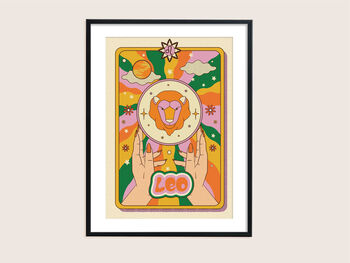 Zodiac Leo Print, 4 of 6