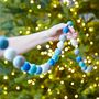 Handmade Multicoloured Felt Ball Garland, thumbnail 5 of 12