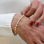Family Birthstone And Freshwater Pearl Bracelet, thumbnail 2 of 6