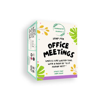 Office Meetings Novelty Soap Gift For Colleagues, 4 of 5