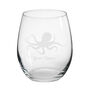 Personalised Octopus Engraved Glass, thumbnail 4 of 6