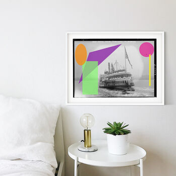 Abstract Photography Ferry Boat Print, 2 of 2