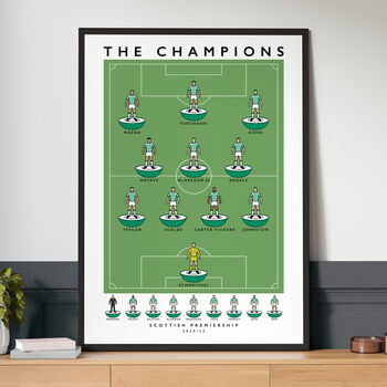 Celtic Fc The Champions 24/25 Poster, 3 of 7