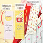 Winter Warmer Bookmarks Set Of Two Christmas Drinks, thumbnail 2 of 7