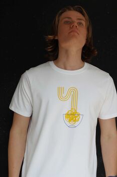 Noodle T Shirt With Ramen Bowl Graphic For Foody, 4 of 7