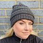Chemo Headwear Beanie Hat Satin Lined Winter, thumbnail 6 of 10