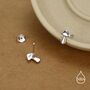 Sterling Silver Tiny Mushroom Stud Earrings, thumbnail 7 of 12