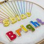 Shine Bright Embroidery Kit, thumbnail 6 of 10