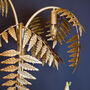 Antique Gold Palm Leaf Floor Lamp, thumbnail 5 of 9