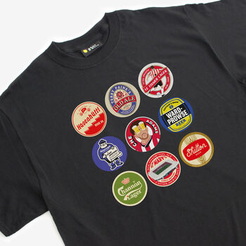Southampton Football Beer Mats T Shirt, 4 of 4