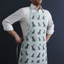 Staffie Organic Cotton Apron, thumbnail 1 of 12