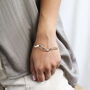 Sterling Silver Ocean Cuff Bangle, thumbnail 2 of 6