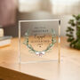 Personalised First Christmas Engaged Gift Acrylic Keepsake, thumbnail 4 of 4
