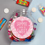 Personalised Your So Sweet Jar Of Sweets, thumbnail 2 of 2