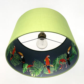 Lampshade With Tropical Rainforest Lining, 11 of 12