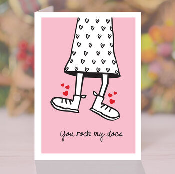 Dr Marten Boots Valentine's Day Card, 2 of 5