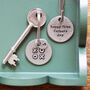 'Happy First Father's Day' Keyring, thumbnail 1 of 4