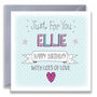 Childs Granddaughter Personalised Birthday Sweet Box, thumbnail 4 of 9