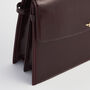Ruby Cherry Red Structured Medium Tote, thumbnail 8 of 8
