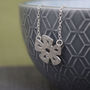 Sterling Silver Watercolour Baby Daisy Necklace, thumbnail 3 of 6