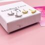 Shooting Star Earrings Christmas Gift And Stocking Filler, thumbnail 2 of 9