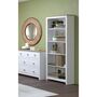 White Five Shelf Tall Bookcase, thumbnail 2 of 6