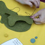The Freckled Frog Kit Letterbox Stitch Kit, thumbnail 3 of 6