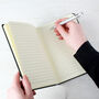 Personalised 'World’s Best Teacher' Trophy Notebook Teacher Gift, thumbnail 2 of 5