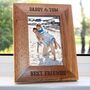 Personalised Dad's Oak Picture Frame, thumbnail 4 of 7