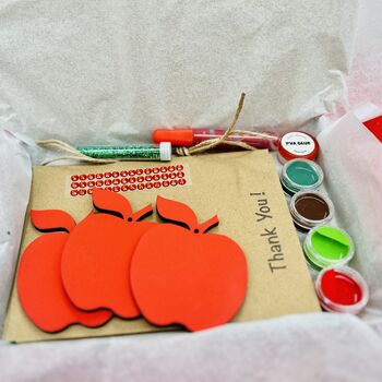 Make Your Own Teacher Thank You Card Kit, 2 of 2