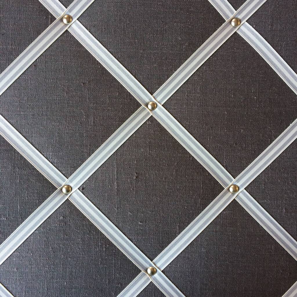 Bespoke Linen Notice Board 80x60cm By Kiki Voltaire