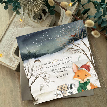 1st Christmas|Happy Christmas Card | Daddy /Mummy Nf, 5 of 11